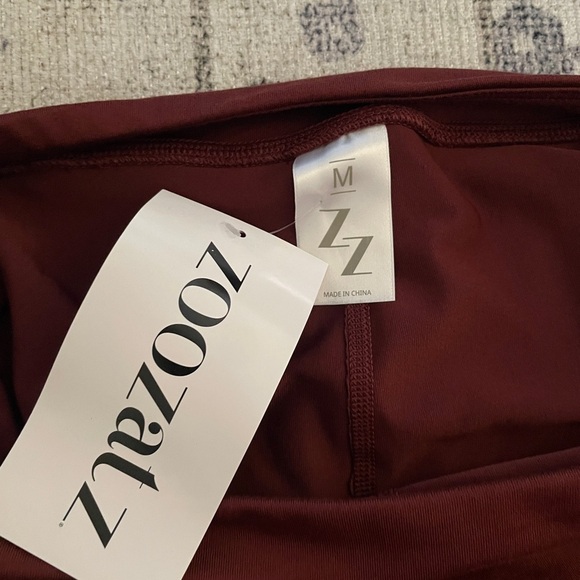 Zyia Active Kids Maroon Skort - Picture 3 of 3